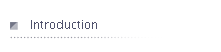 Introduction
